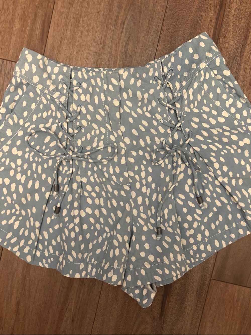 Free People Bennett Shorts Cloud Size 2